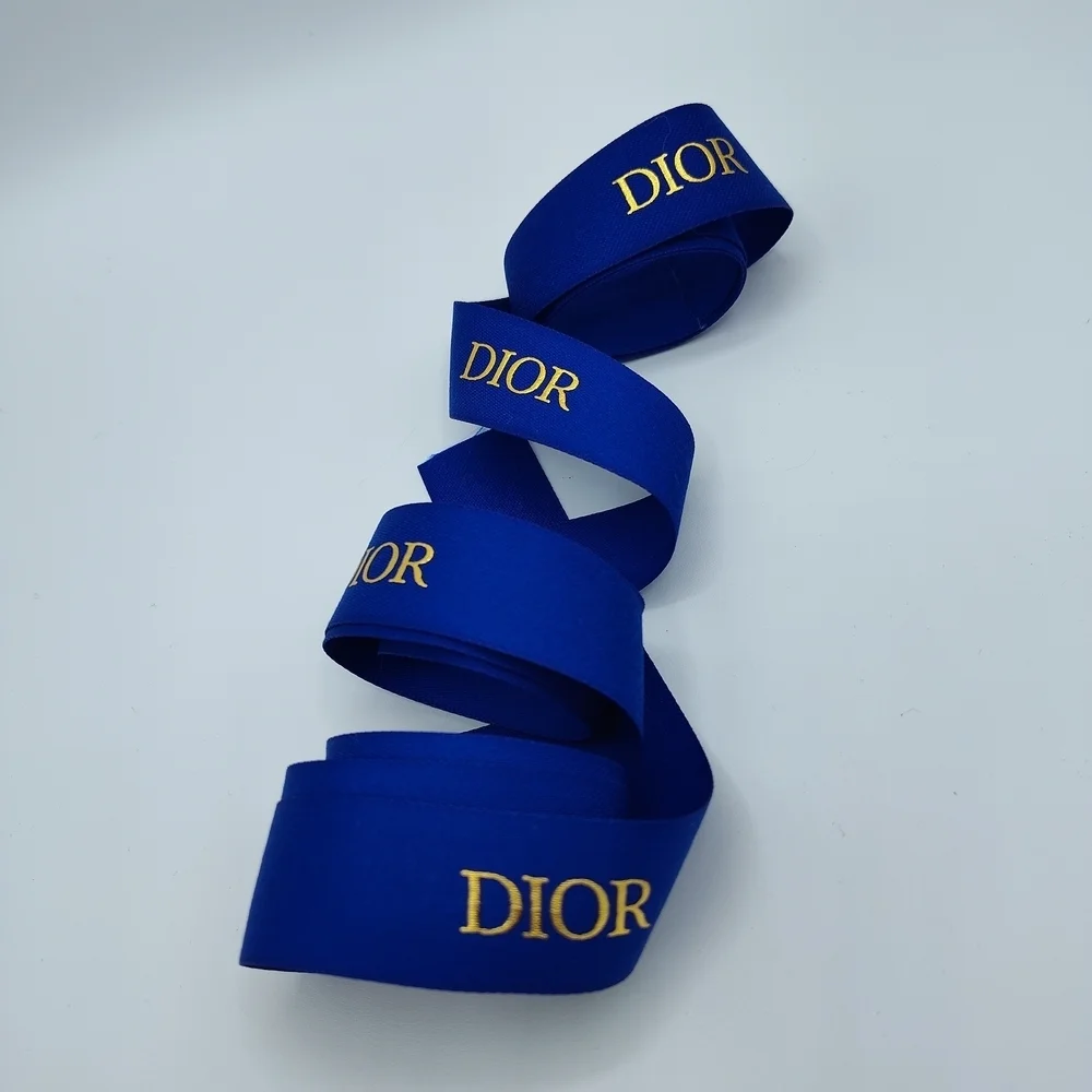 DIOR Royal Blue Ribbon 2 Yards • 2